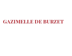 Fromages du monde - Gazimelle de Burzet